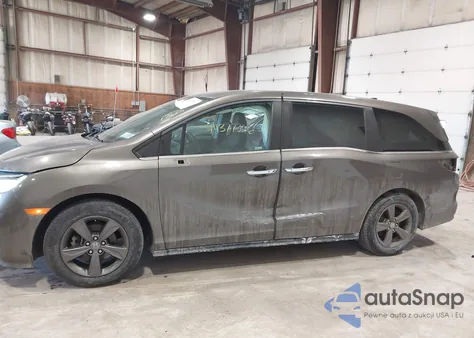 2021 Honda Odyssey Ex z USA, uszkodzony, nr VIN 5FNRL6H50MB044895